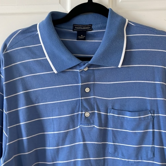 Men’s Saddlebred Polo with Pocket - Picture 4 of 5